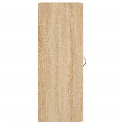 Wall Mounted Cabinet Sonoma Oak 34.5x34x90 cm Engineered Wood