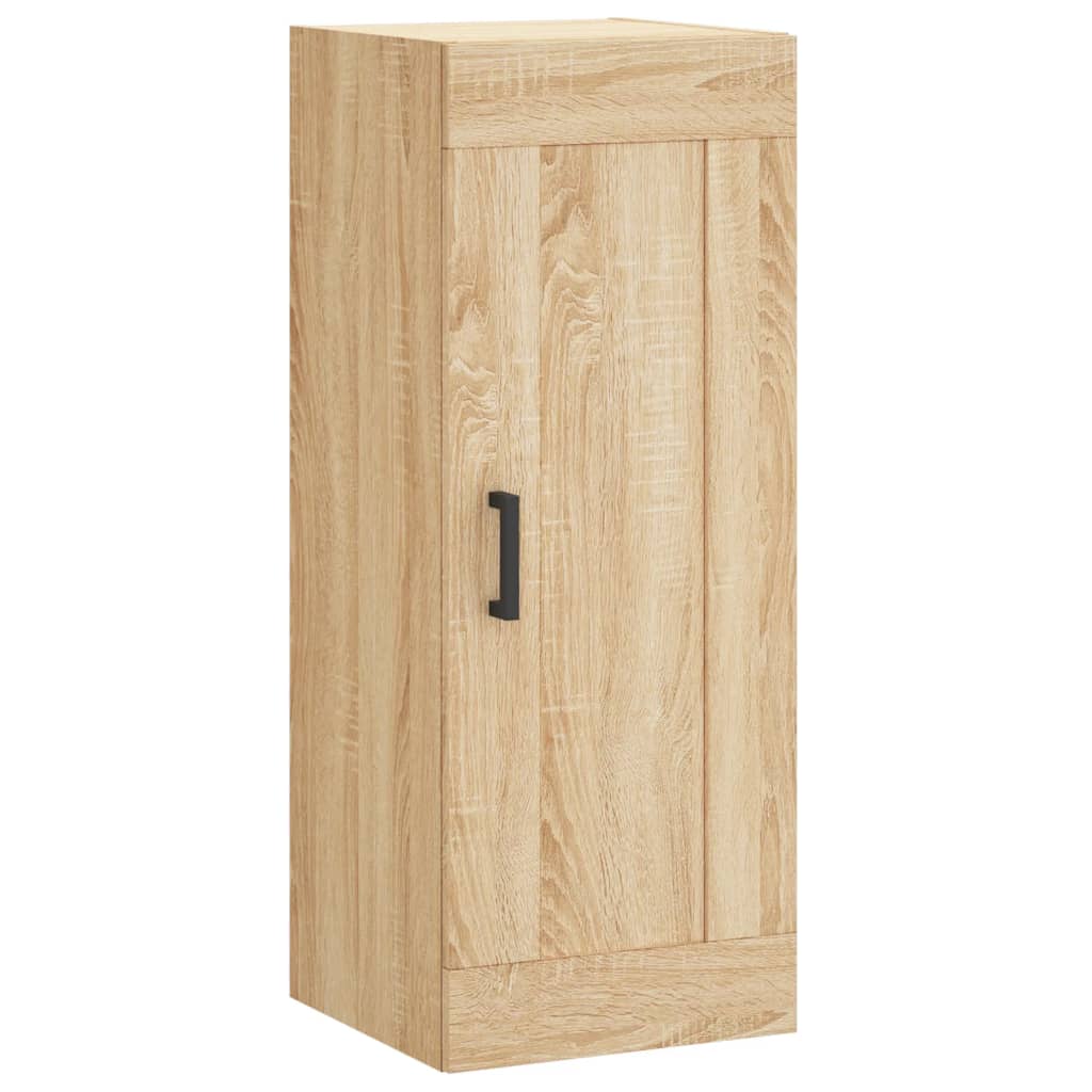 Wall Mounted Cabinet Sonoma Oak 34,5x34x90 cm Engineered Wood