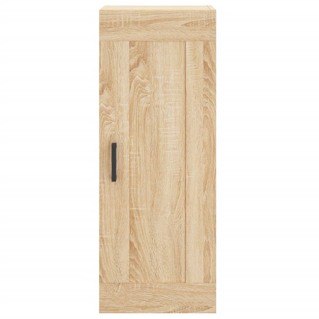 Wall Mounted Cabinet Sonoma Oak 34,5x34x90 cm Engineered Wood