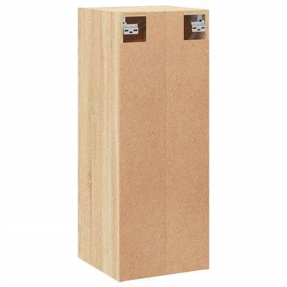 Wall Mounted Cabinet Sonoma Oak 34.5x34x90 cm Engineered Wood