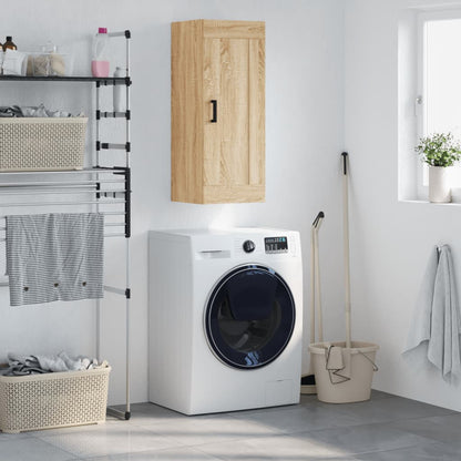 Wall Mounted Cabinet Sonoma Oak 34,5x34x90 cm Engineered Wood