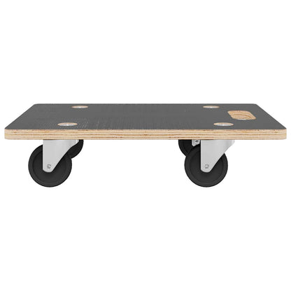 Transport Trolleys 2 pcs Rectangular 50x35x11.5 cm