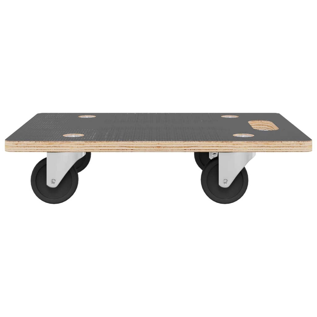 Transport Trolleys 2 pcs Rectangular 60x40x11.5 cm