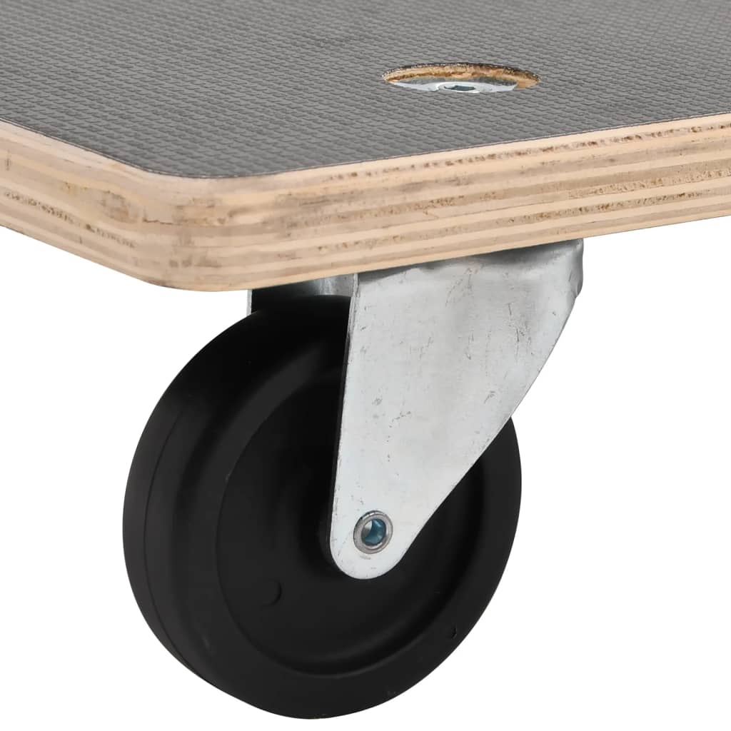 Transport Trolleys 2 pcs Rectangular 60x40x11.5 cm