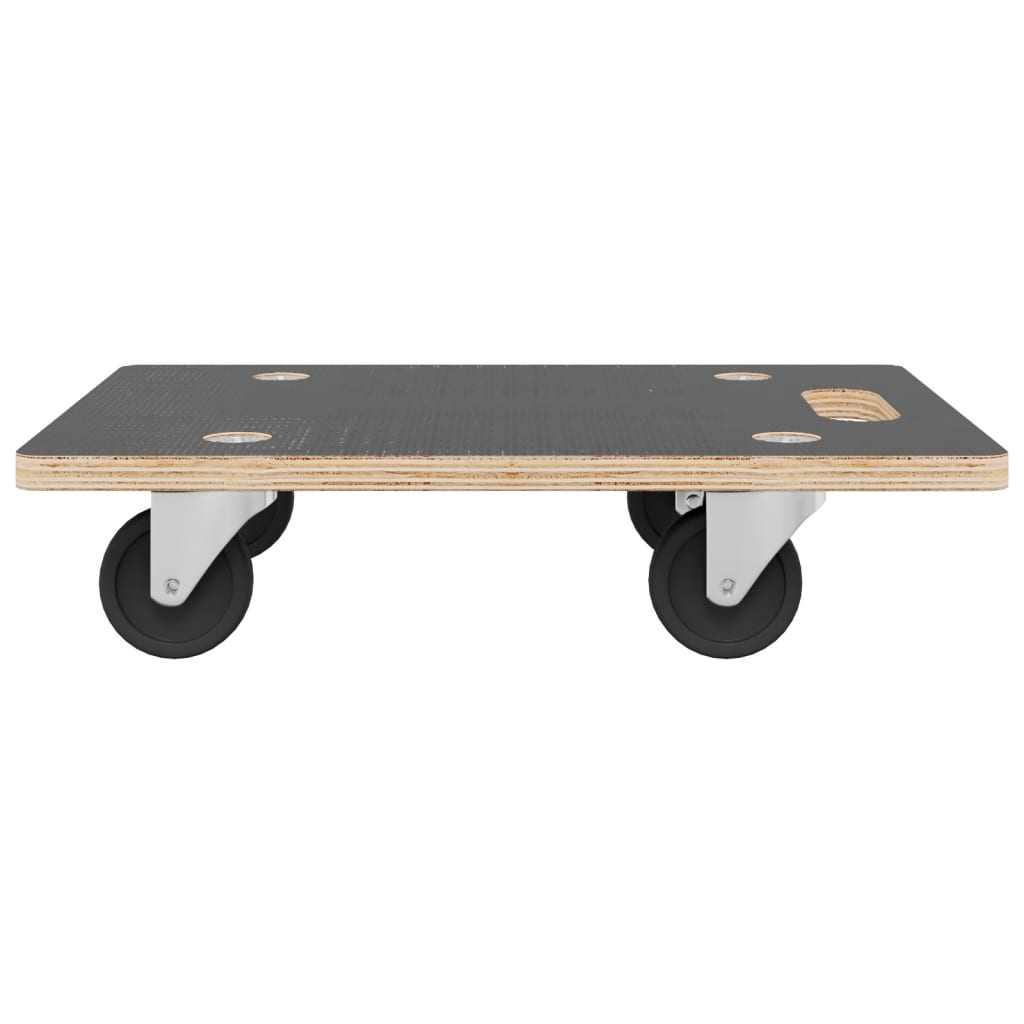 Transport Trolleys 2 pcs Rectangular 80x55x11.5 cm