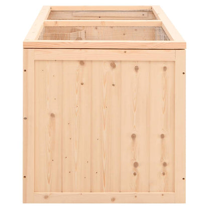 Hamster Cage 89.5x45x45 cm Solid Wood Fir
