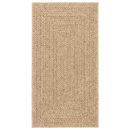 Rug ZIZUR 80x150 cm Jute Look Indoor and Outdoor