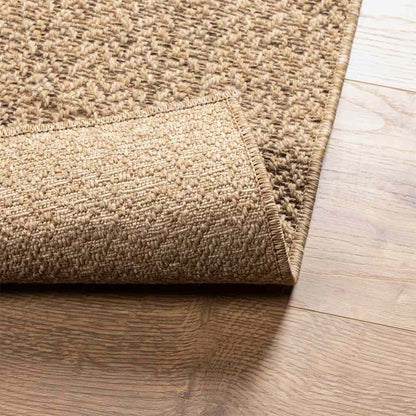 Rug ZIZUR 120x170 cm Jute Look Indoor and Outdoor