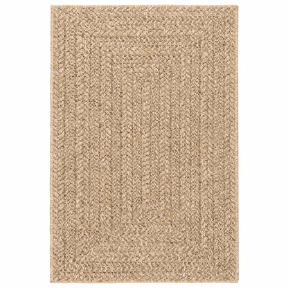 Rug ZIZUR 140x200 cm Jute Look Indoor and Outdoor