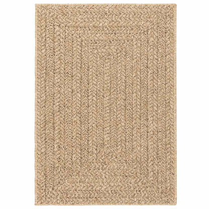 Rug ZIZUR 160x230 cm Jute Look Indoor and Outdoor