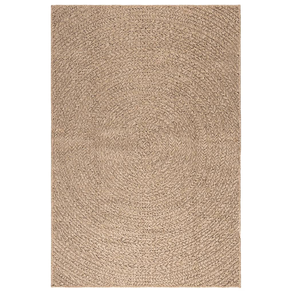 Rug ZIZUR 120x170 cm Jute Look Indoor and Outdoor