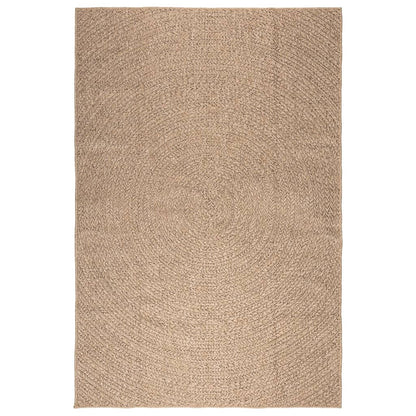 Rug ZIZUR 160x230 cm Jute Look Indoor and Outdoor