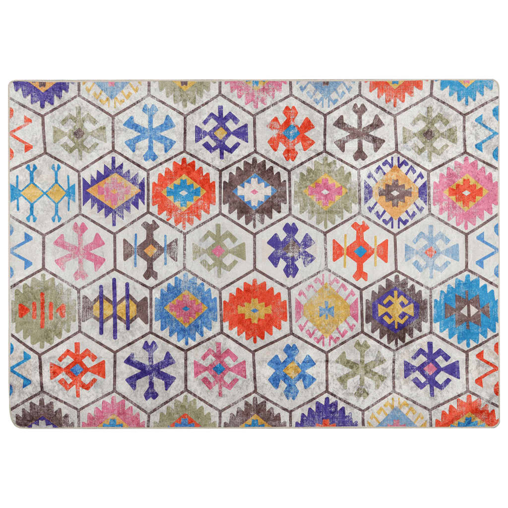 Rug Washable Multicolour 80x150 cm