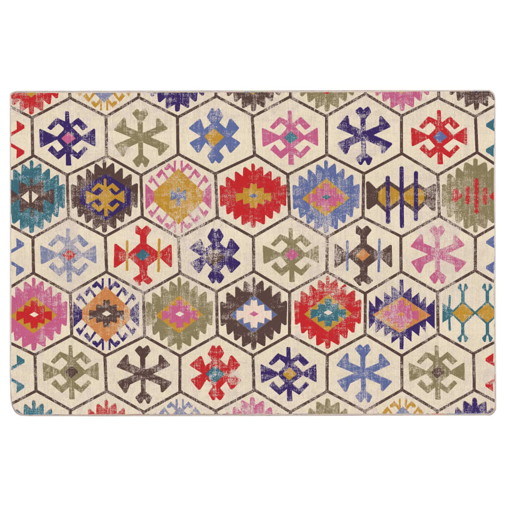 Rug Washable Multicolour 120x180 cm