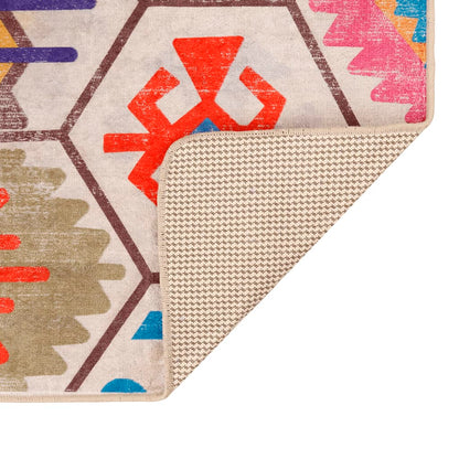 Rug Washable Multicolour 190x300 cm