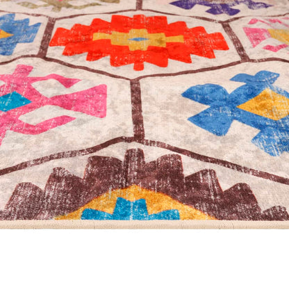 Rug Washable Multicolour 190x300 cm