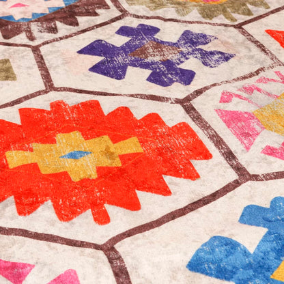 Rug Washable Multicolour 190x300 cm