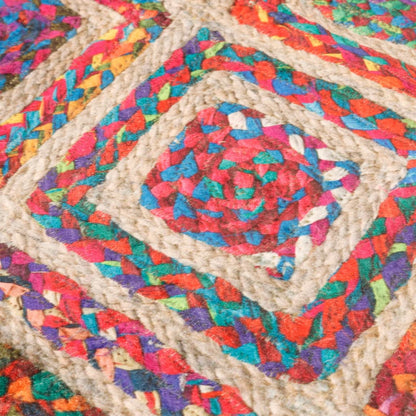 Rug Washable Multicolour Ø 120 cm
