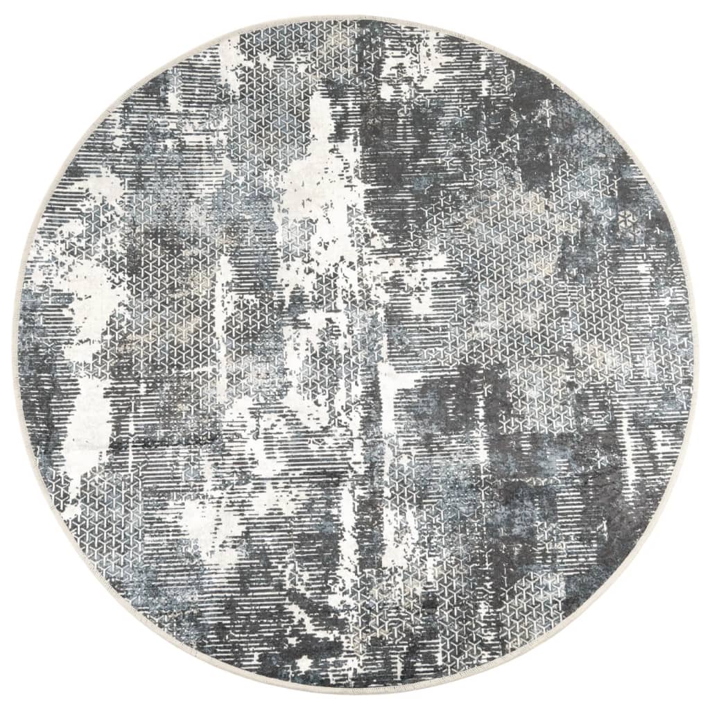 Rug Washable Multicolour Ø 120 cm