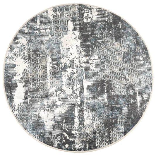 Rug Washable Multicolour Ø 120 cm