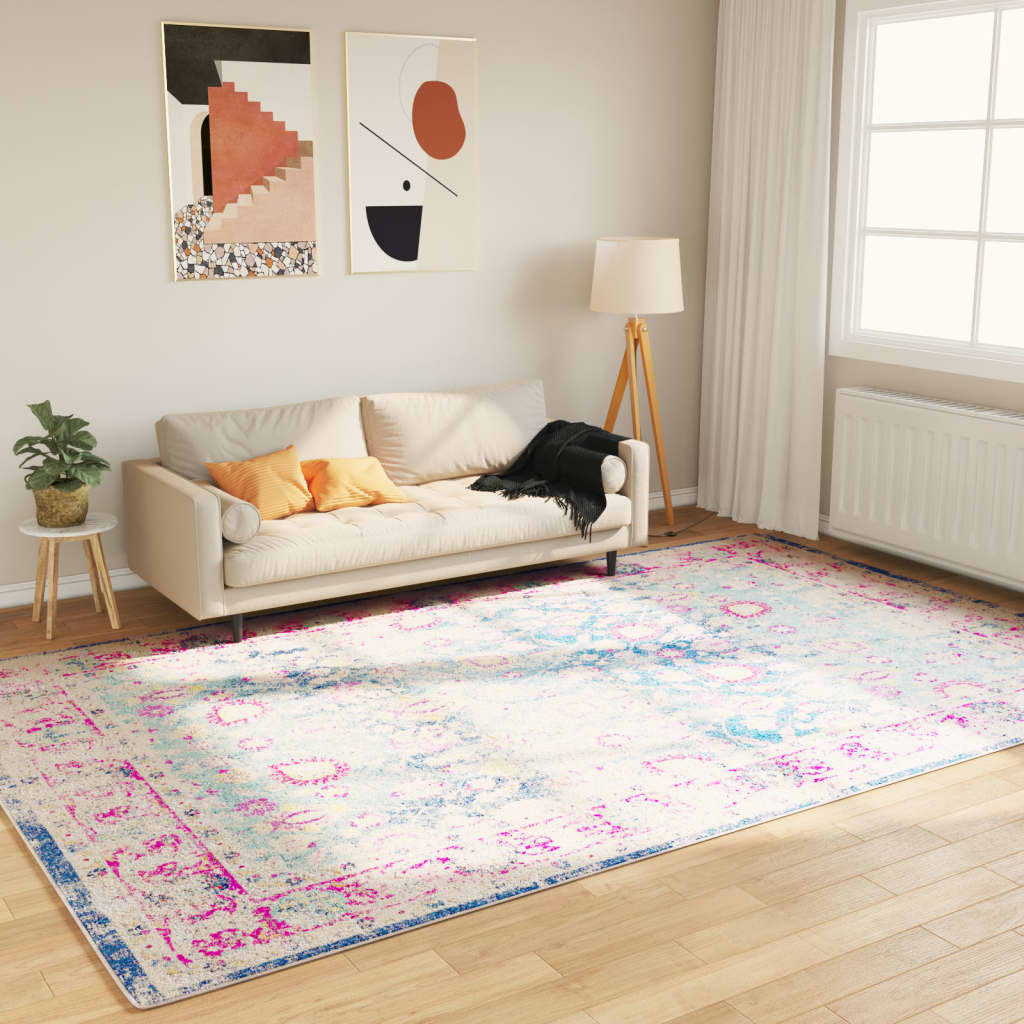 Rug Washable Multicolour 190x300 cm