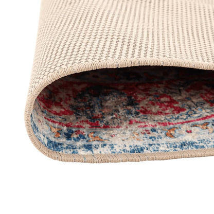 Rug Washable Multicolour Ø 120 cm