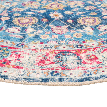 Rug Washable Multicolour Ø 120 cm