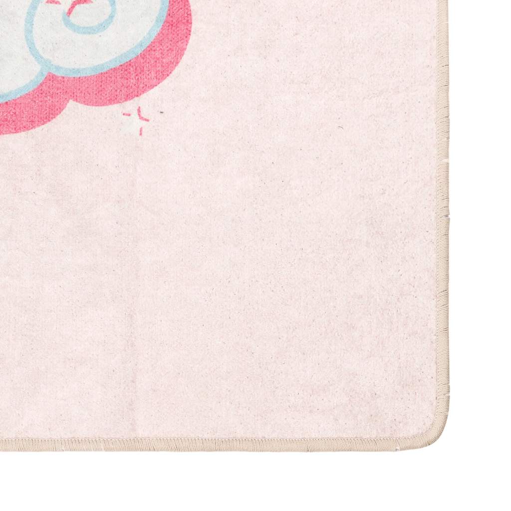 Kids' Rug Pink 160x230 cm Unicorn Washable