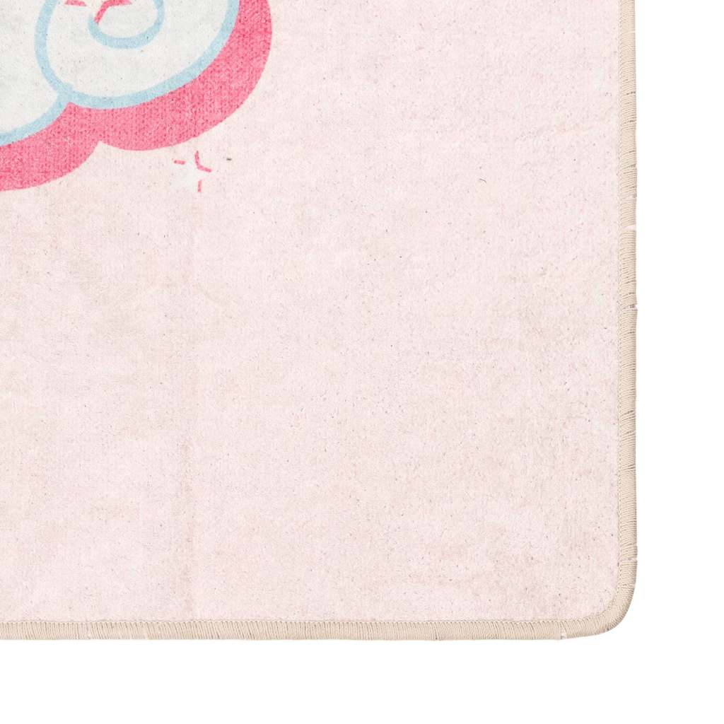 Kids' Rug Pink 160x230 cm Unicorn Washable
