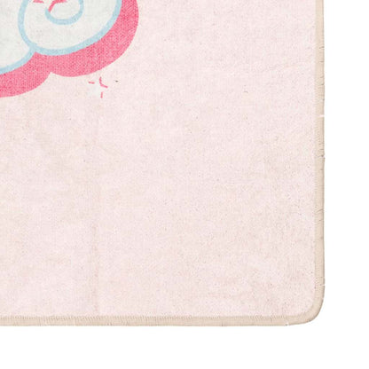 Kids' Rug Pink 160x230 cm Unicorn Washable