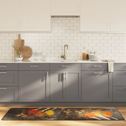 Kitchen Rug Multicolour 60x180 cm Washable