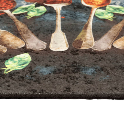Kitchen Rug Multicolour 60x180 cm Washable