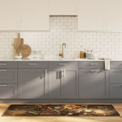 Kitchen Rug Multicolour 60x180 cm Washable