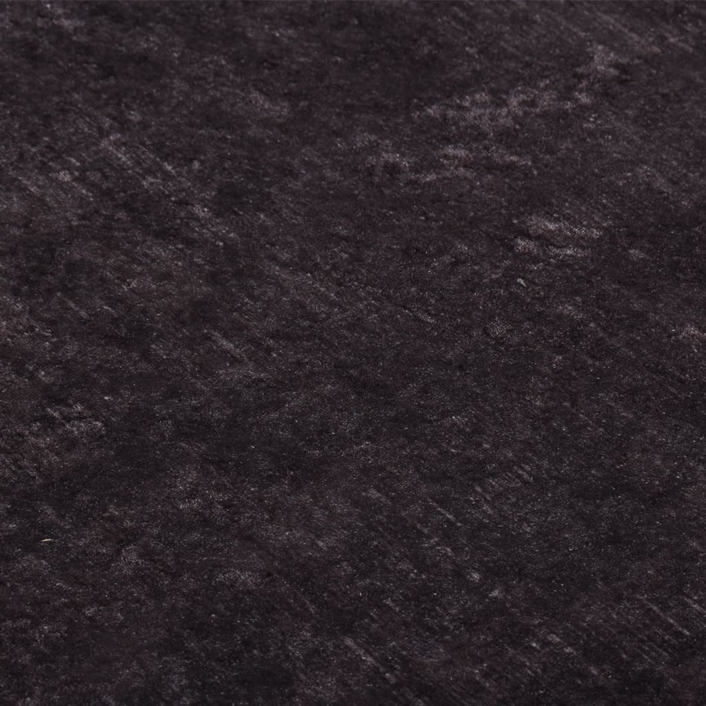 Rug Washable Black and Gold 400x300 cm