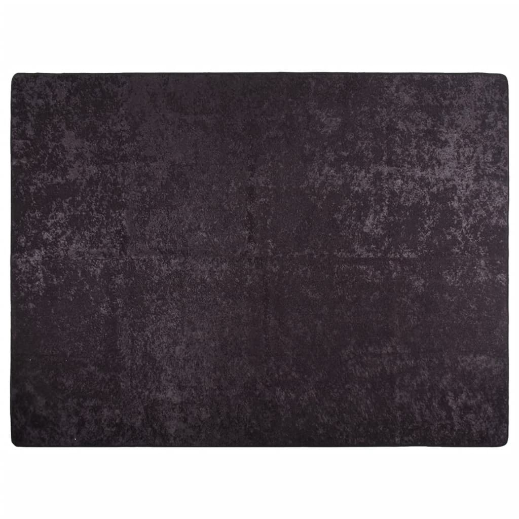 Rug Washable Anthracite 400x300 cm