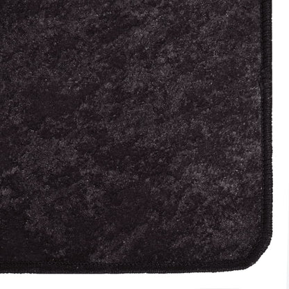 Rug Washable Anthracite 400x300 cm