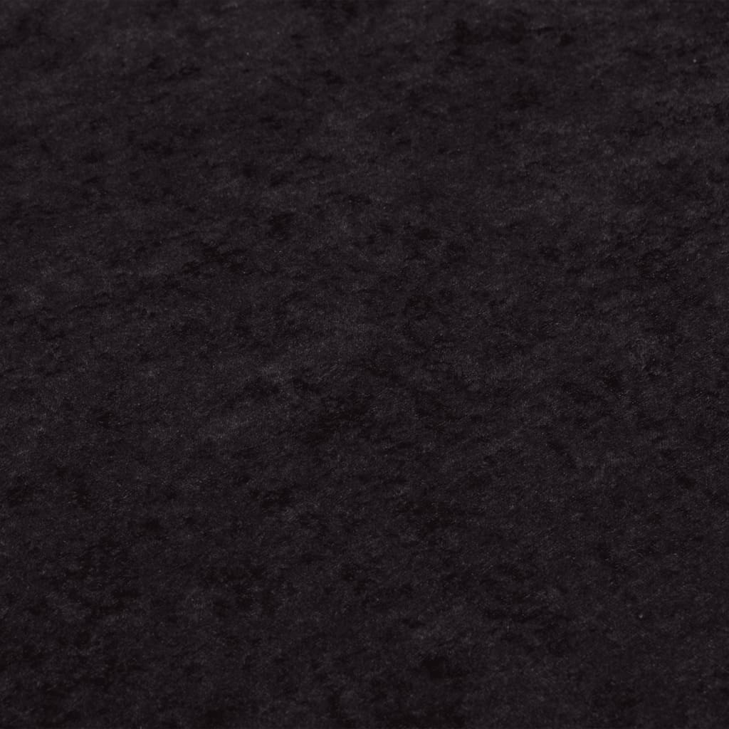 Rug Washable Anthracite Ø 200 cm