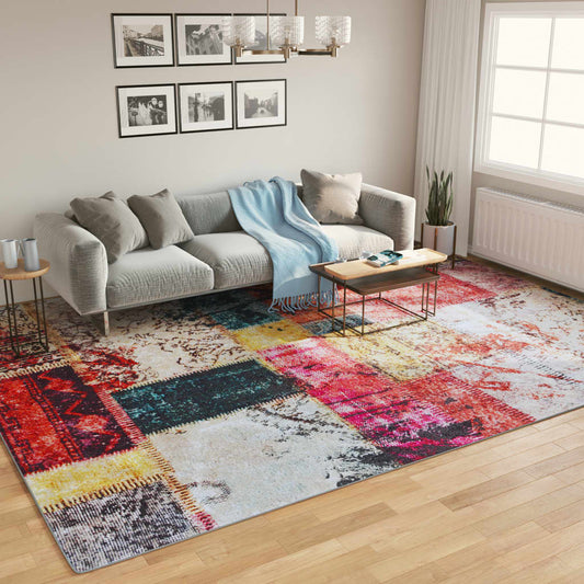 Rug Washable Multicolour 400x300 cm