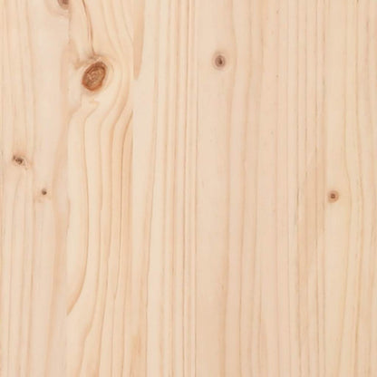 Bed Frame without Mattress Solid Wood Pine