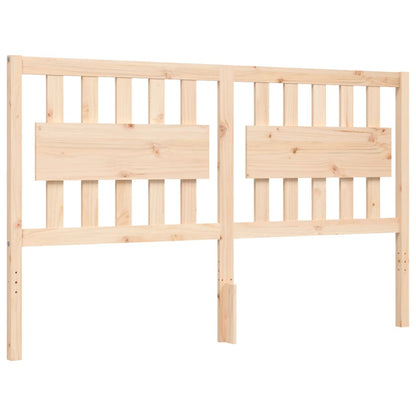 Bed Frame without Mattress 160x200 cm Solid Wood Pine