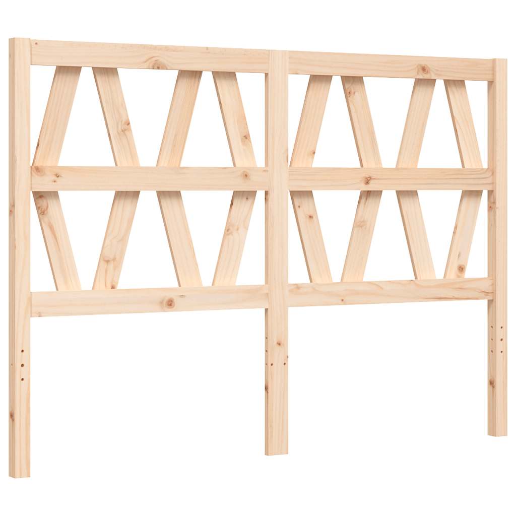 Bed Frame without Mattress Small Double Solid Wood Pine