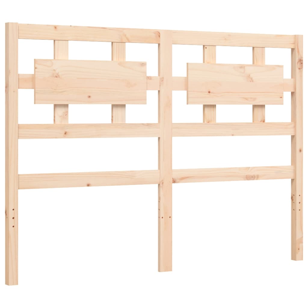 Bed Frame without Mattress Small Double Solid Wood Pine