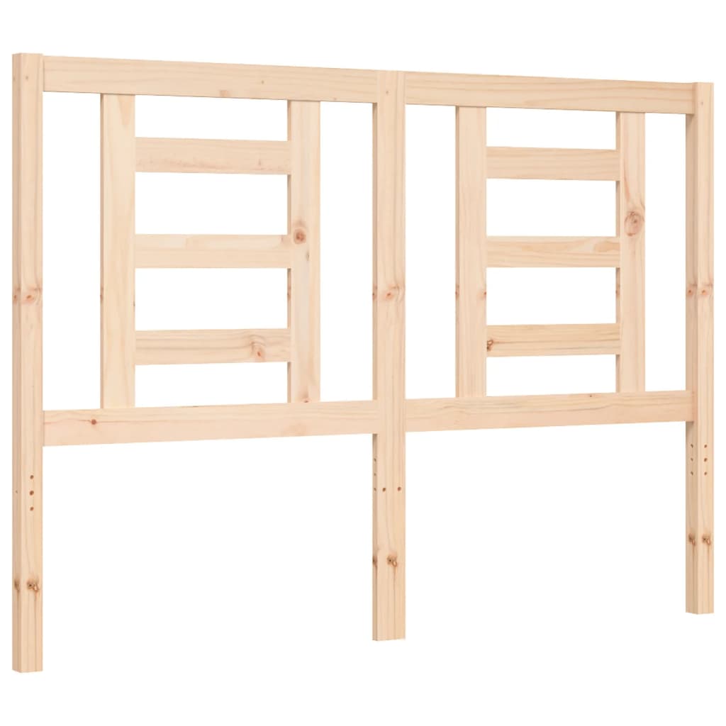 Bed Frame without Mattress Small Double Solid Wood Pine