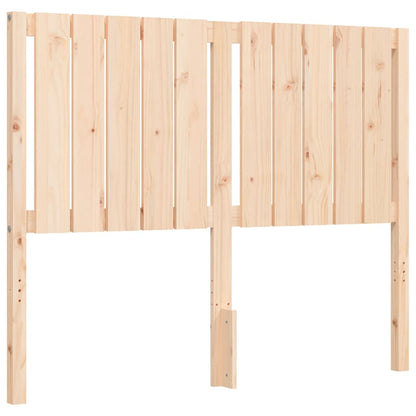 Bed Frame without Mattress Small Double Solid Wood Pine