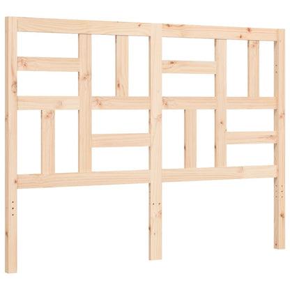 Bed Frame | Natural | Solid Pinewood | Double | Bed Frame | Rectangular