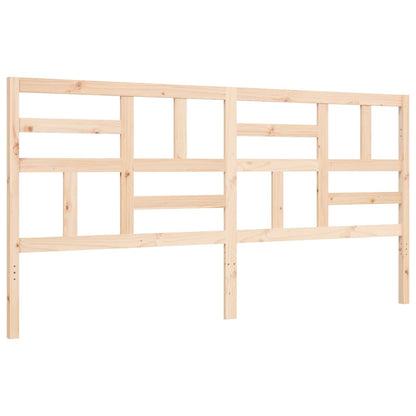 Bed Frame without Mattress Super King Size Solid Wood Pine