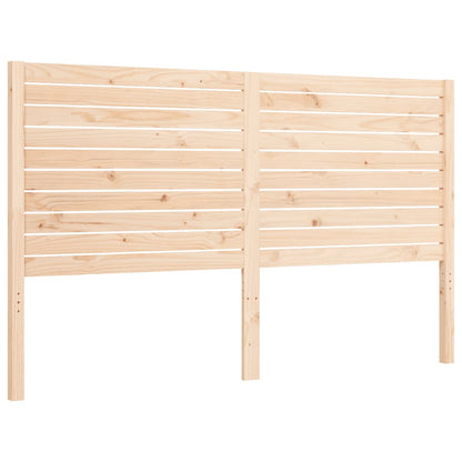Bed Frame without Mattress 160x200 cm Solid Wood Pine