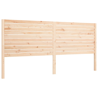 Bed Frame without Mattress Super King Size Solid Wood Pine
