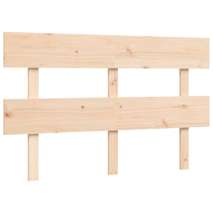 Bed Frame without Mattress Small Double Solid Wood Pine