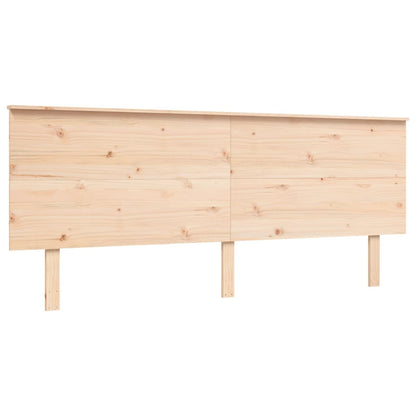Bed Frame without Mattress Super King Size Solid Wood Pine